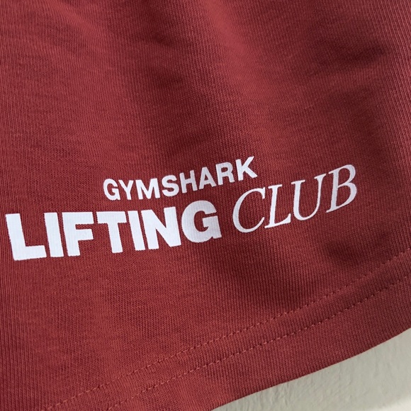 Gymshark Women's Athletic Lifting Club Red Shorts. Never Worn! - Picture 2 of 4